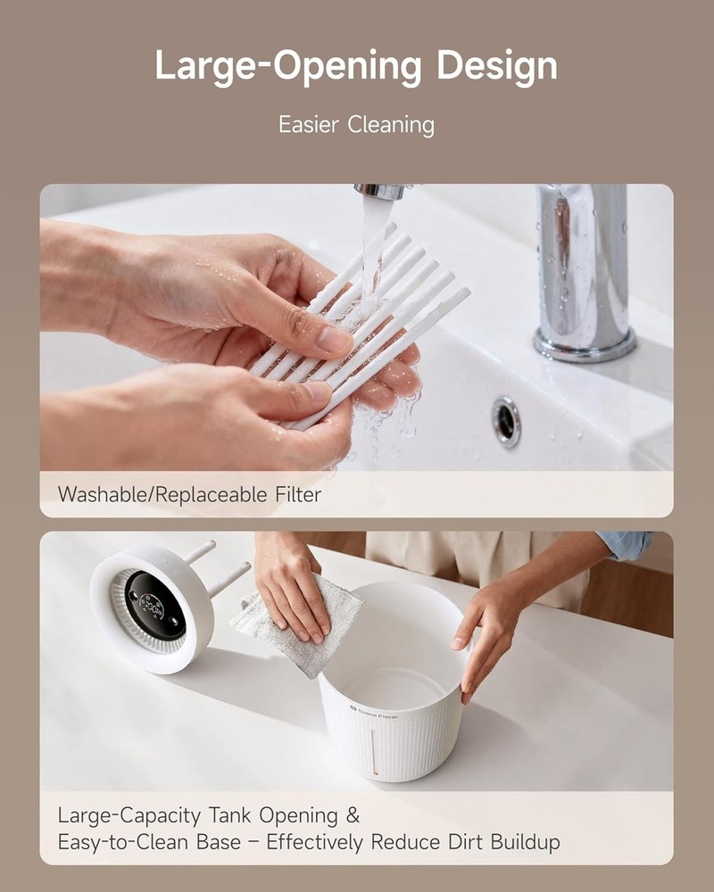 SP SpacePlayer Cool Mist Humidifier for Bedroom