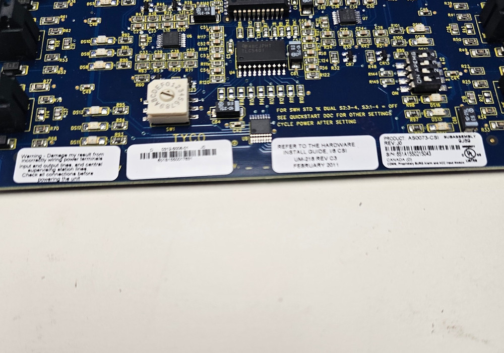 Software House AS0073-CSI I8-CSI input Module NEW (Open Box) Other