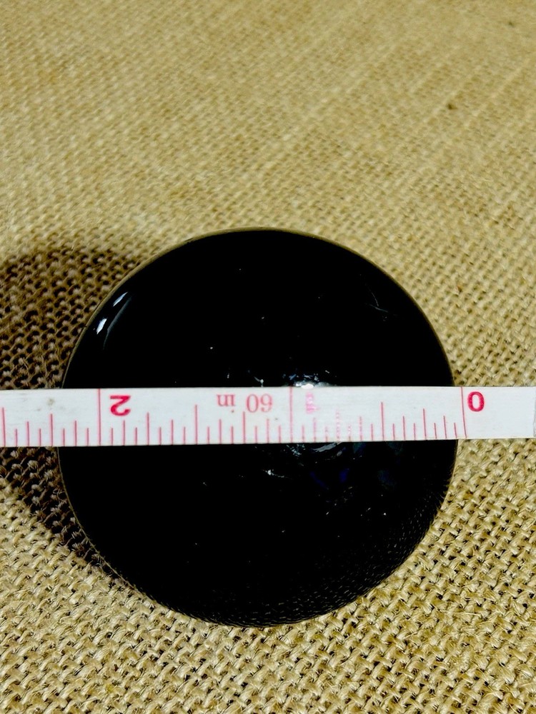 Black Porcelain Door Knobs Victorian Set Of 4 Repurpose Replacement
