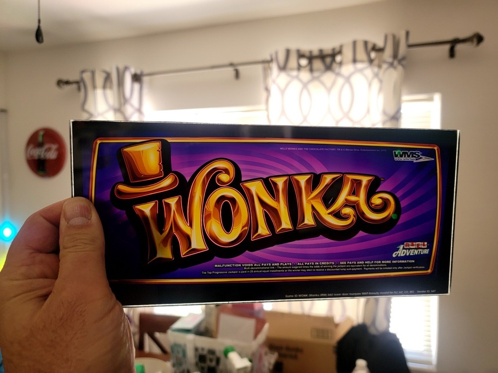 WMS Wonka SLot Glass!