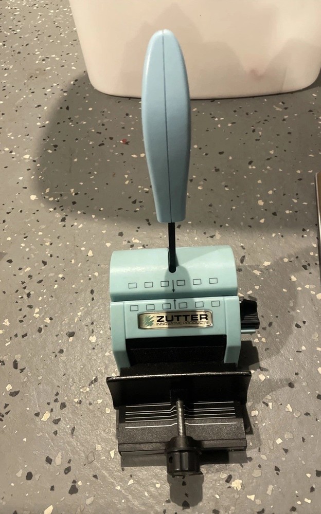 Zutter Innovative Products Turquoise Blue Bind-It-All Binding Machine