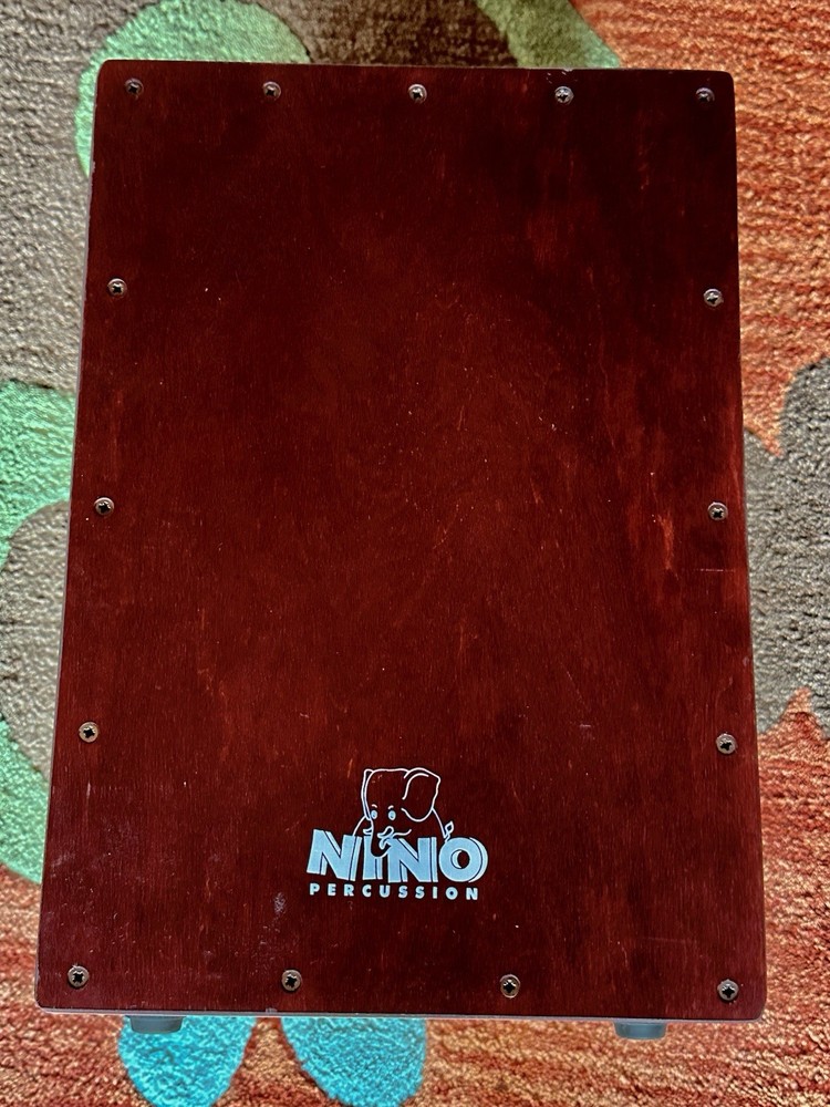Nino Percusion Roland Small Cajon Walnut Hand Drum