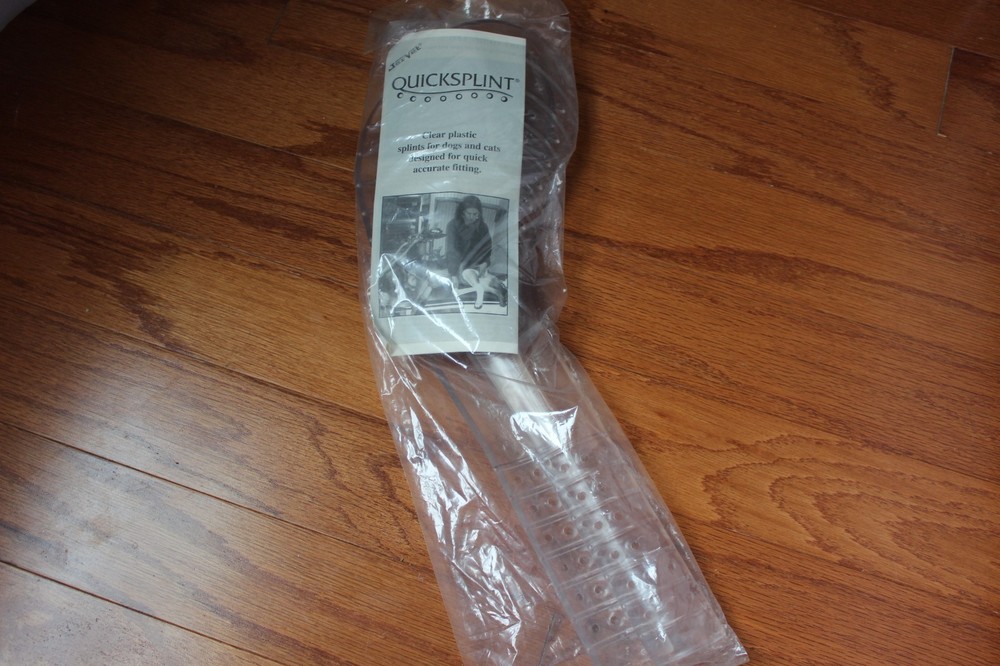 Quick Splint FRONT LEGS 1 Pair Medium 16" Dogs Bone Cast Vet