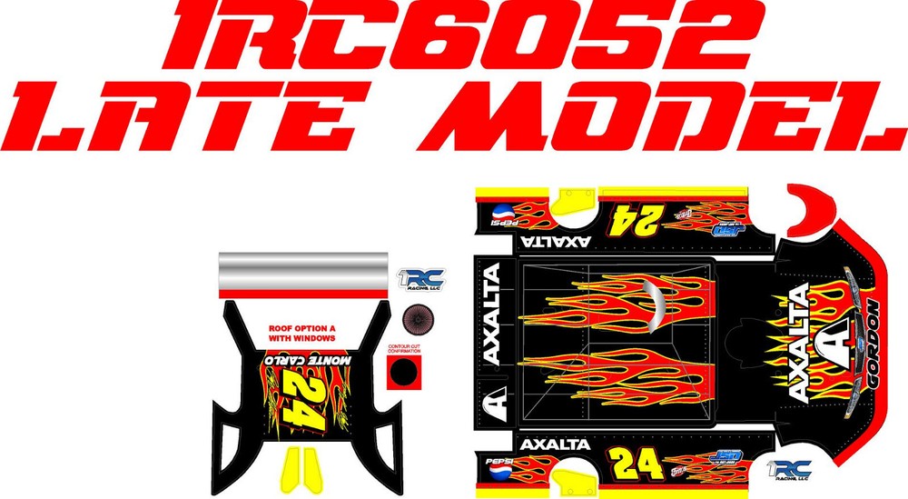 1RC LATE MODEL 1RC6052  WRAP jeff gordon 2013