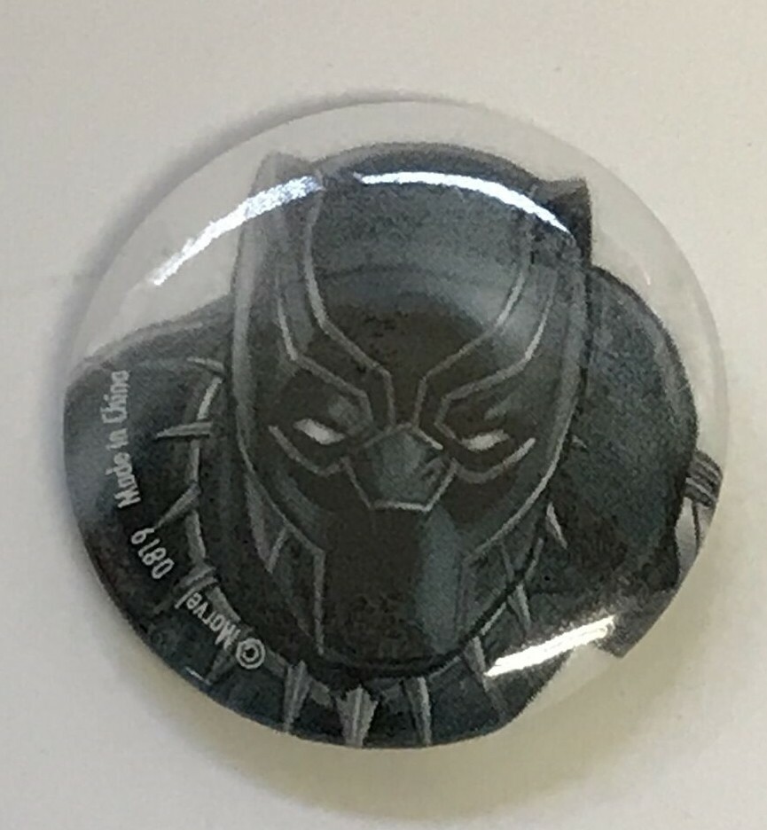 Marvel Comics Characters - 1" Pinback Buttons - Black Panther, Captain America