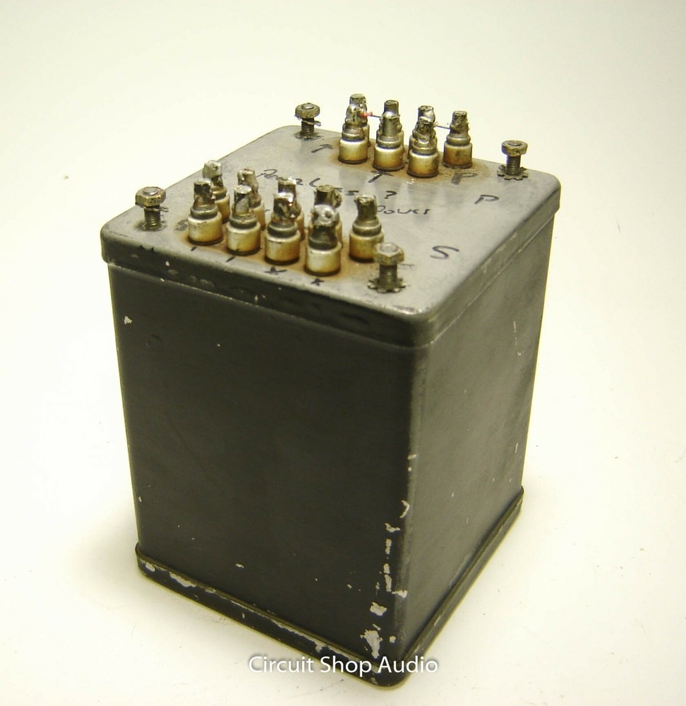 Vintage Peerless Potted Style Power Transformer -- KT