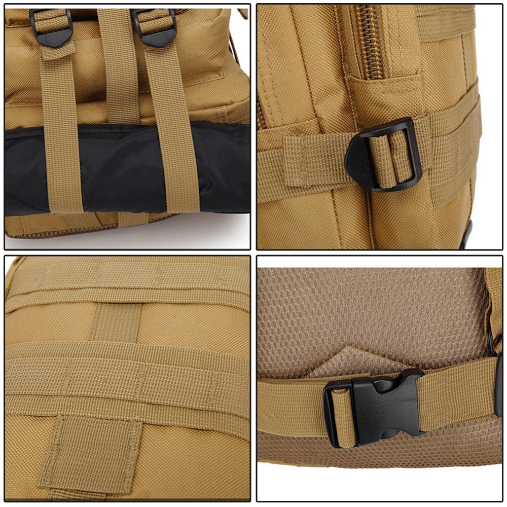 Tactical Military Molle Backpack Small Army Survival Bug Out Bag Rucksack Pack
