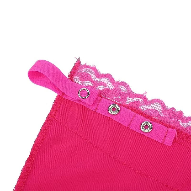 7 Pack Women Lace Cami Clip-on Mock Camisole Overlay Modesty Panel Fashion Gift