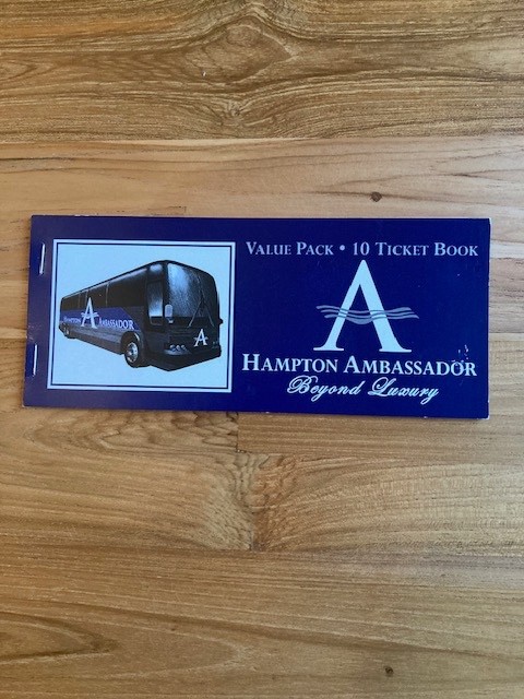 Hampton Ambassador Value Pack (10) Ticket Book