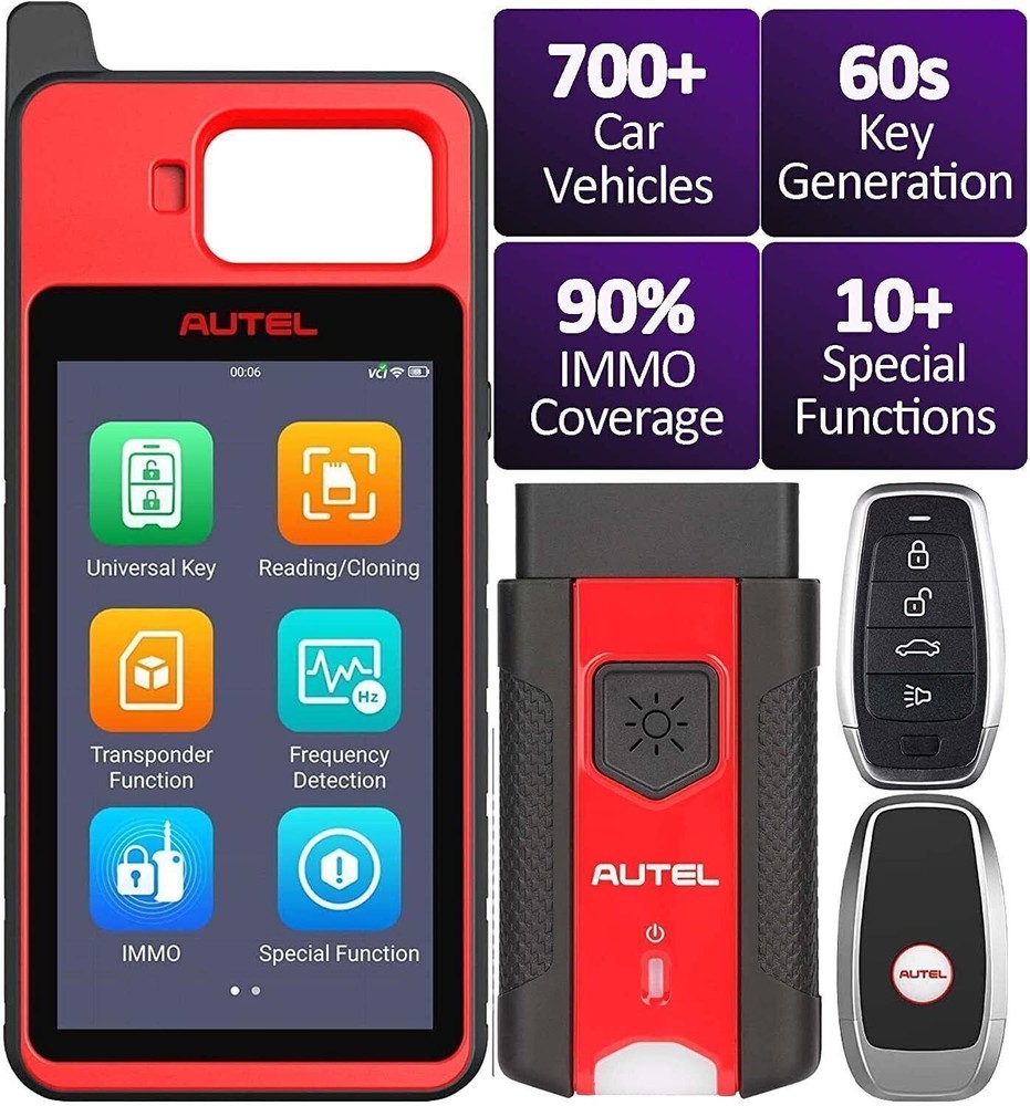 Autel MaxiIM KM100E Auto Key IMMO Mode Function Progarmming Tool Support AutoVIN