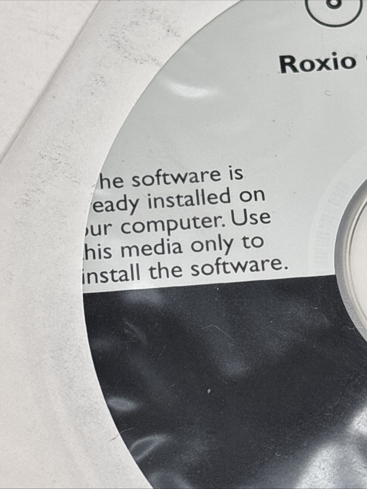 Roxio Creator DE 10.2 SOFTWARE