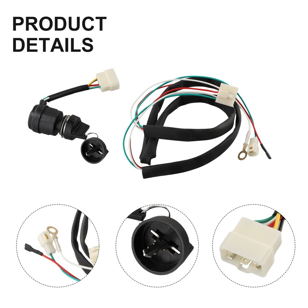 1 Set Gas Generator Ignition 5-Wire Switch For 178F / 186F Cold Diesel Engine