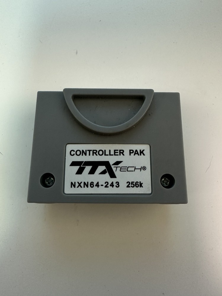 TTX Tech NXN64-243 256KB Memory Pak Controller Card - Gray