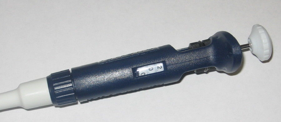 Adjustable volume pipette pipettor pipetter micro variable New