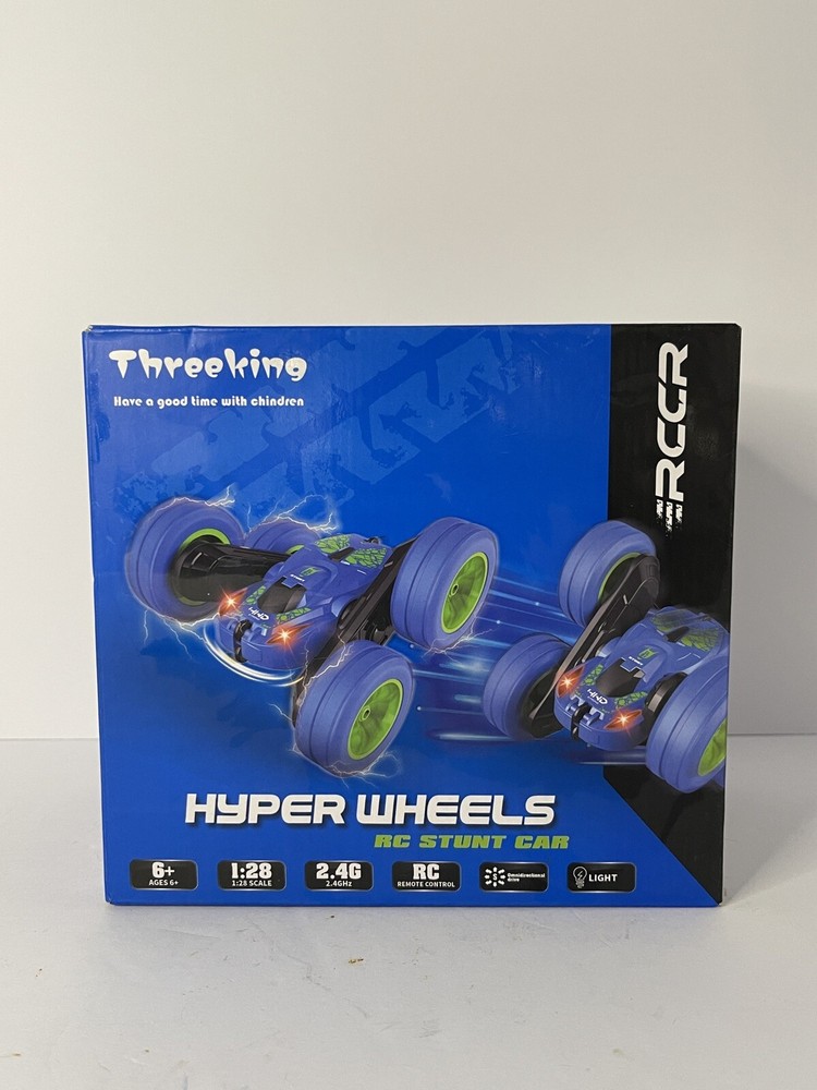 HYPER WHEELS RC STUNT CAR , NEW , URIC., RCCR.