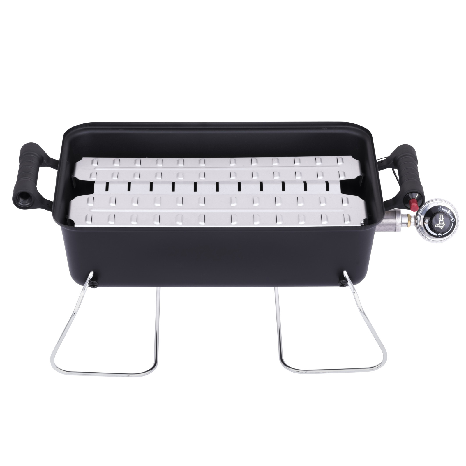 Char-Broil 11000 BTU 1-Burner Deluxe Portable Tabletop BBQ Propane Gas Grill