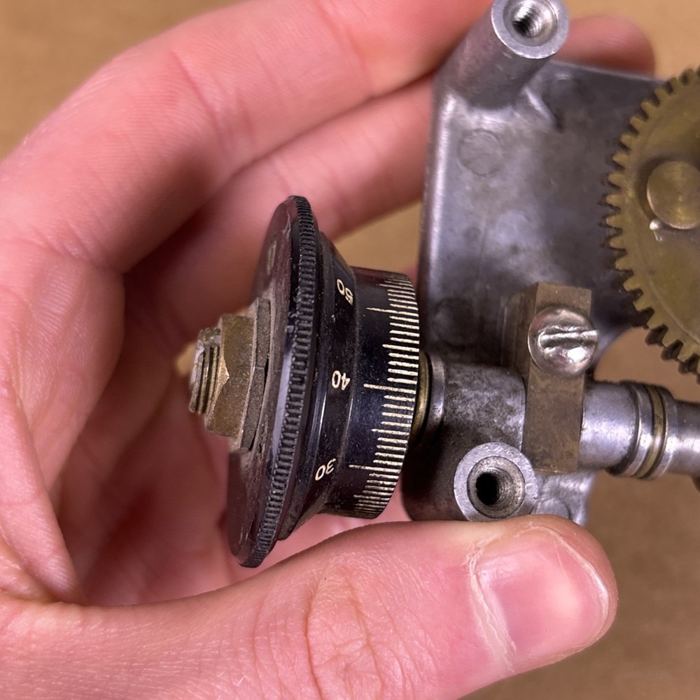 GE Ham Or Military HV Isolated Transmitter Tuning Vernier