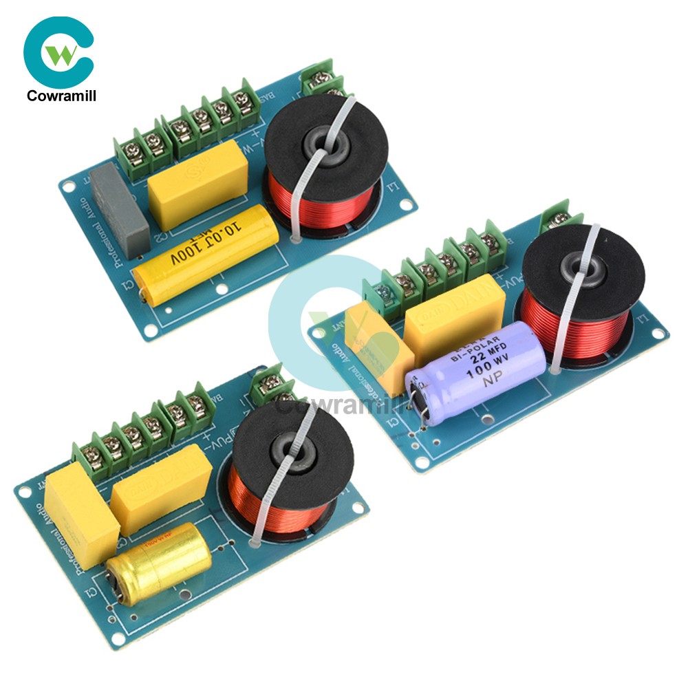 200W 3 Way HiFi Speaker Frequency Divider Audio Crossover DIY Speakers Filter
