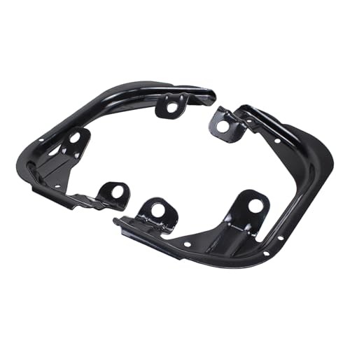 Front Driver and Passenger Side Bumper Bracket and Fog Light Bracket for Ram