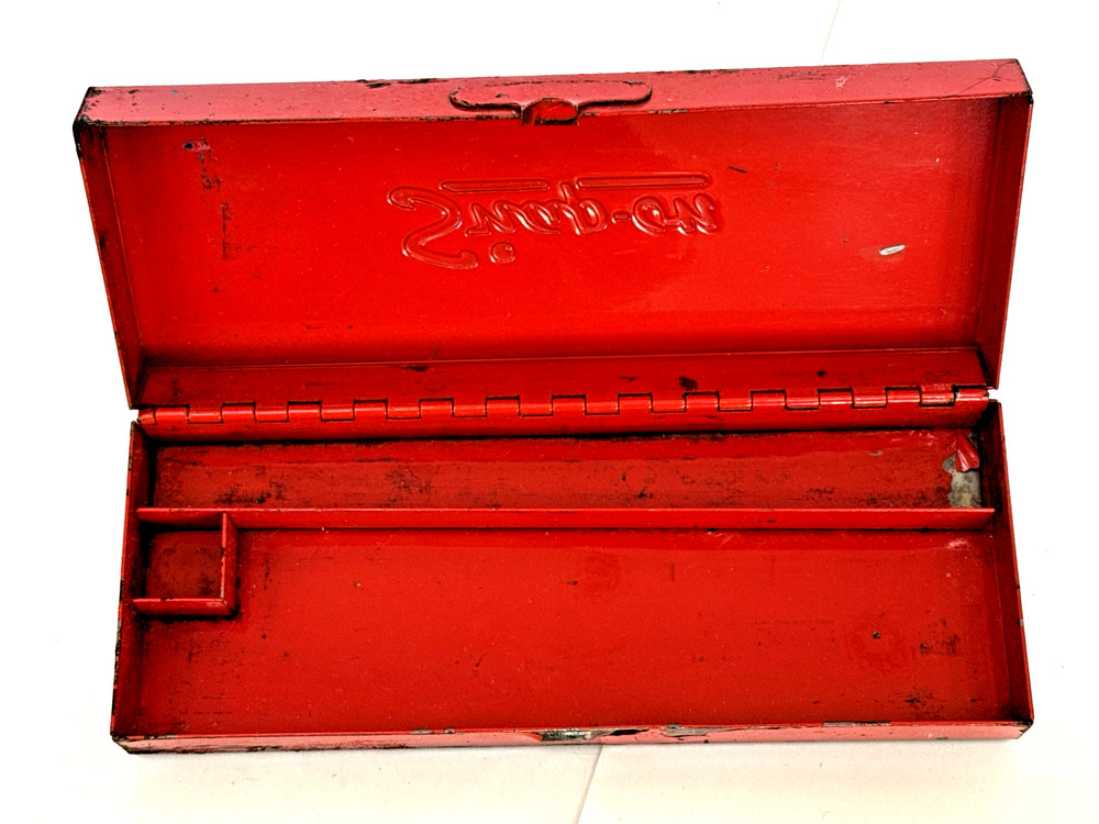 Snap On Tools Vintage KRA222A 1/4" Drive Tool Box 1963 Date Code