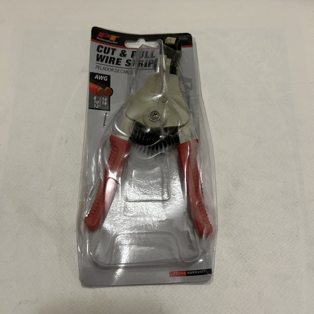 PERFORMANCE TOOL CUT AND PULL WIRE STRIPPER W200