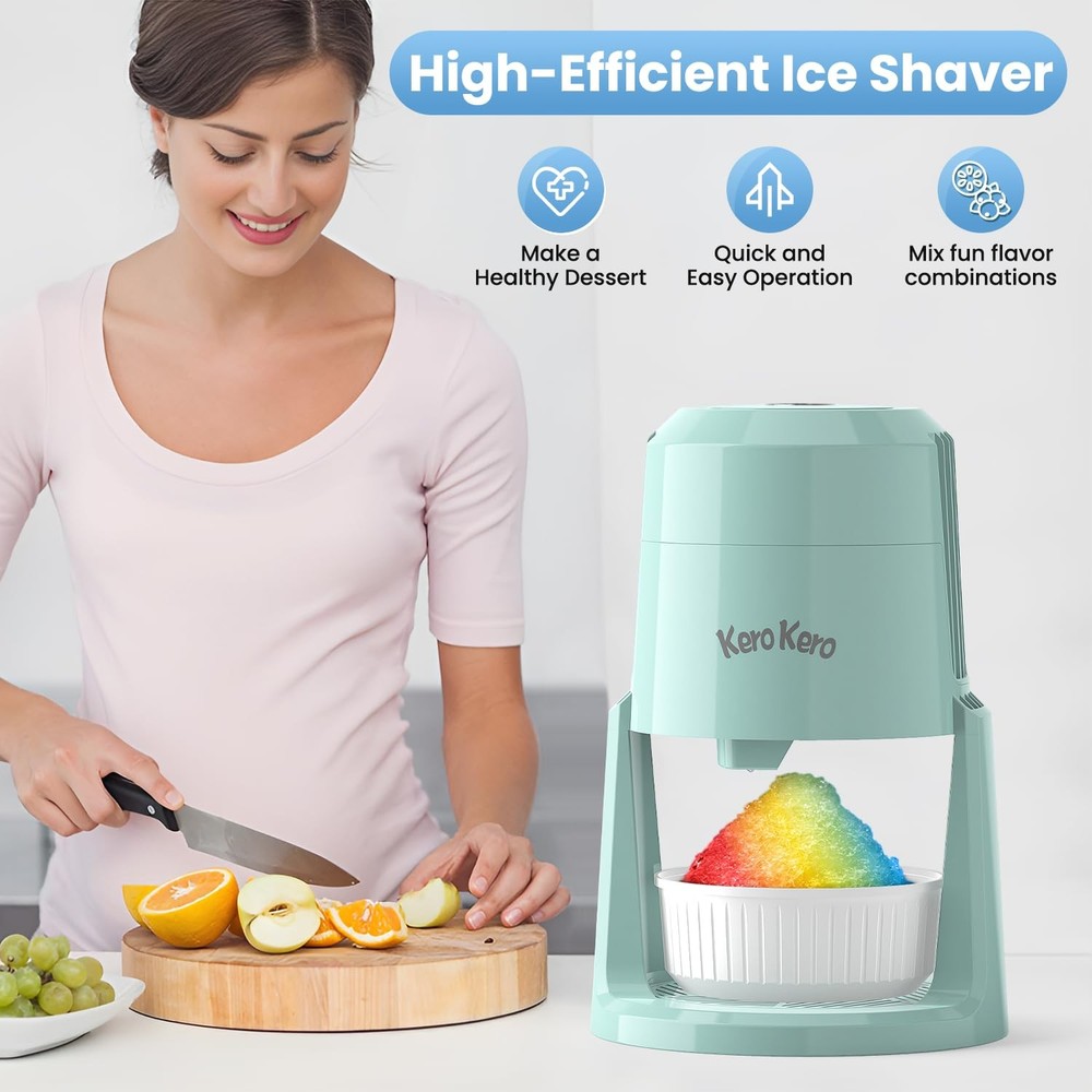 Professional Shaved Ice Machine: RX03 Electric Snow Cone Maker & ICEE Machine...