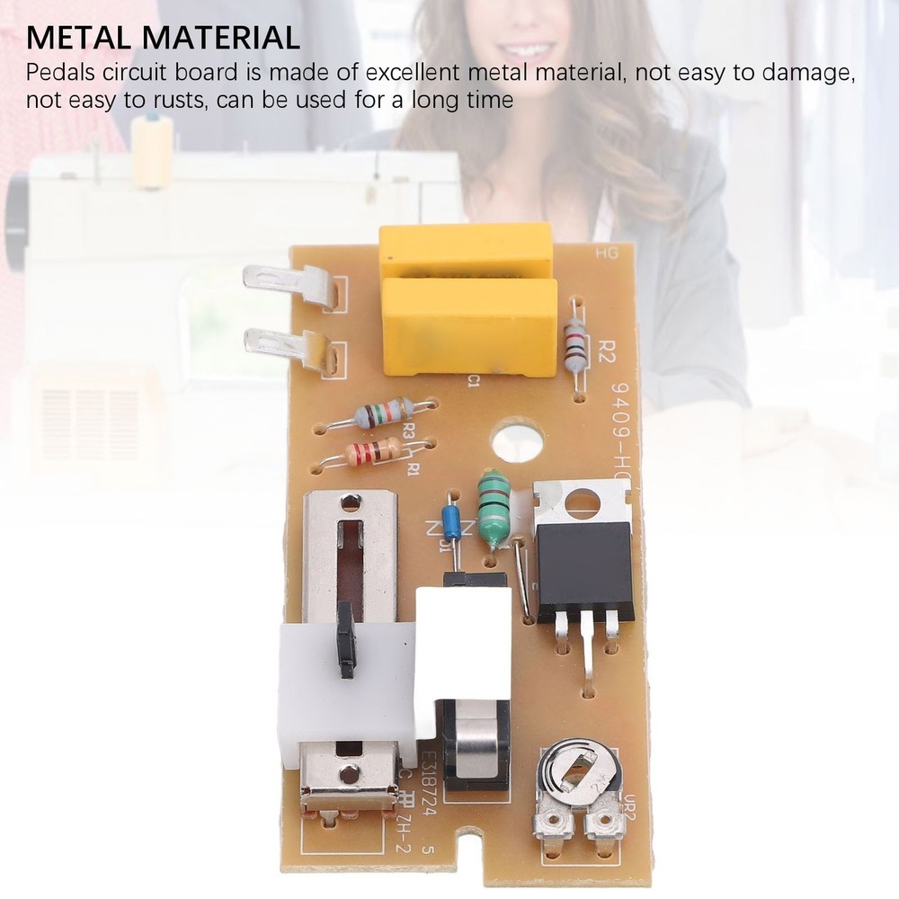 Sewing Machine Pedal Circuit Board Metal Universal Responsive Replacement
