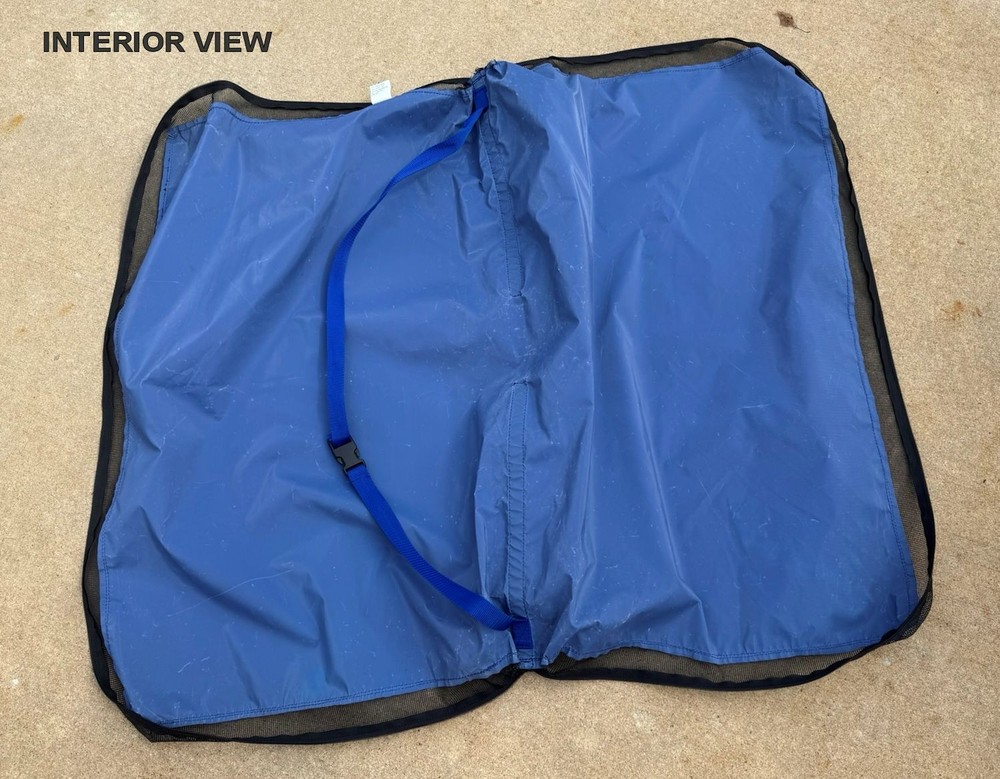 Western Saddle Blanket Protective Carrier - Oversized - Royal Blue