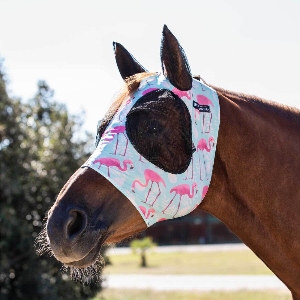 FLY MASK FLAMINGO FLY MASK ELASTIC LYCRA