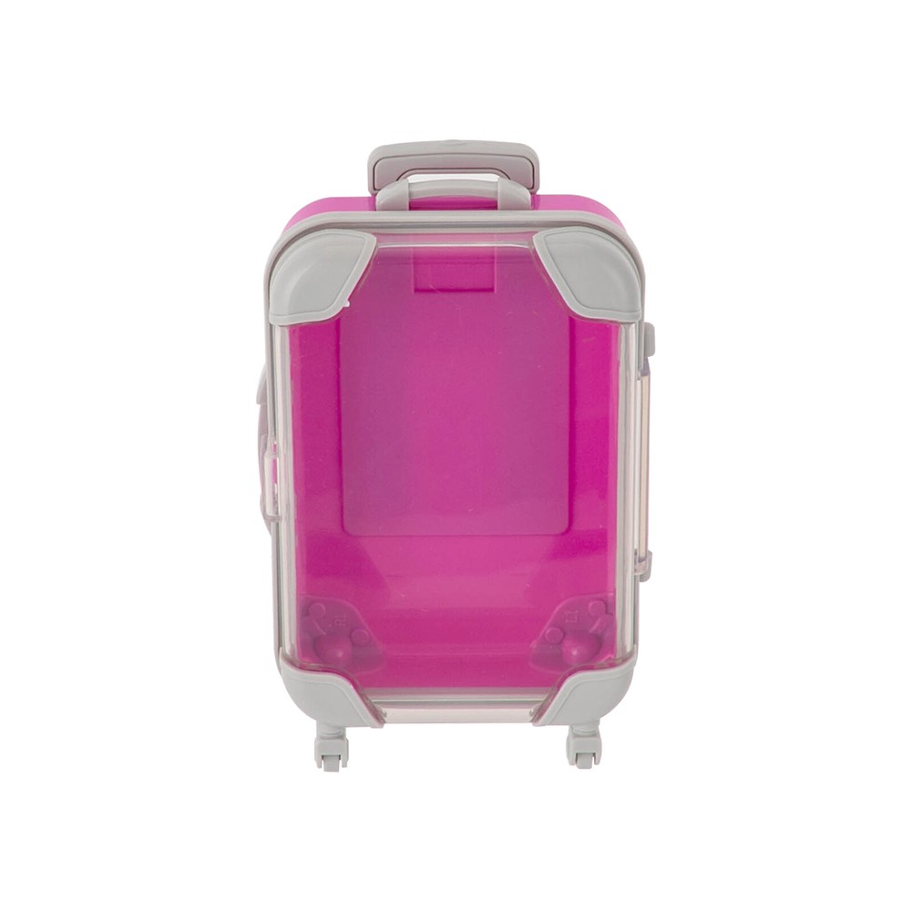 12 PCS Simulation Mini Trolley Cases Suitcase Set ABS Case Set W/4 Wheel