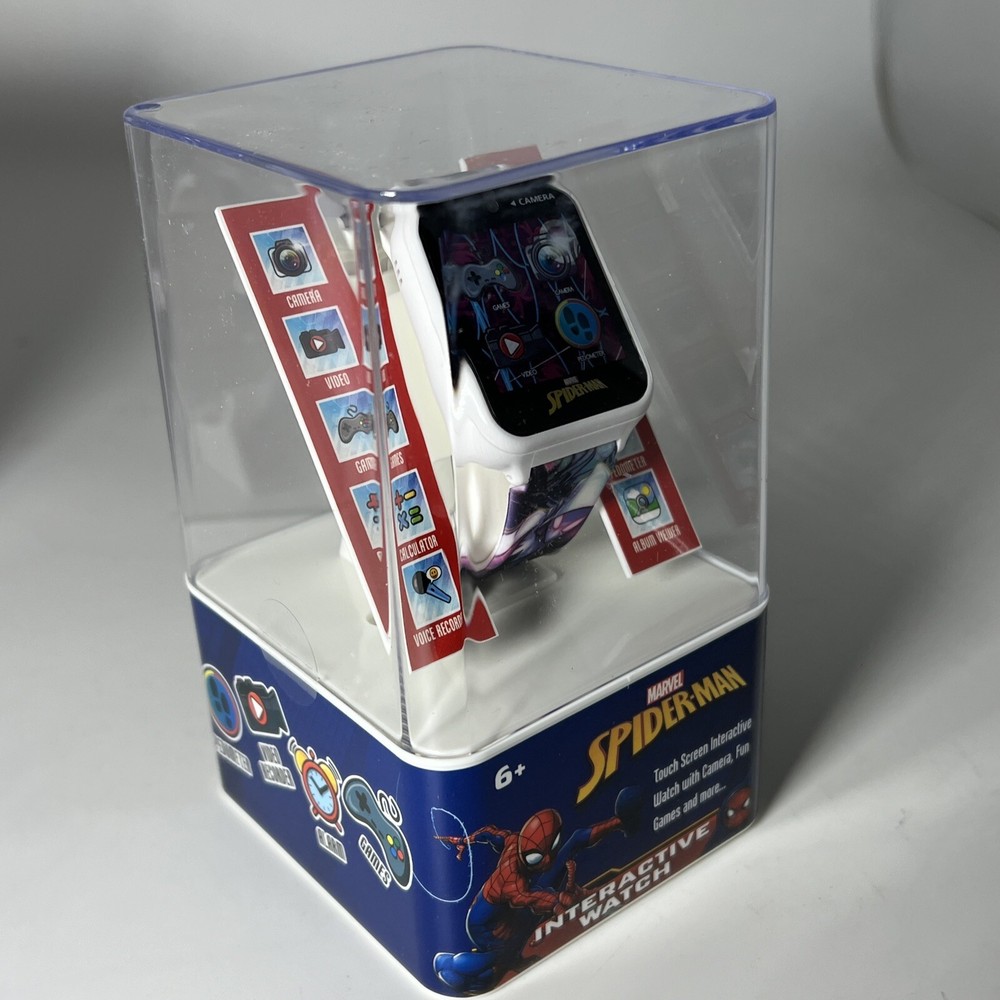 Marvel Comics Spider-Man Gwen Video Interactive Digital Camera Watch USB New