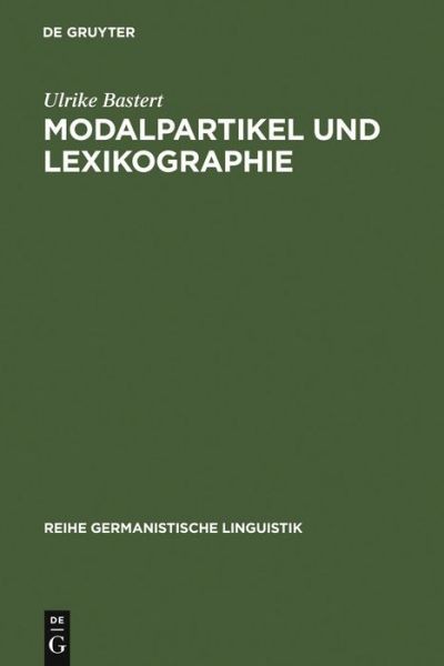 Modalpartikel Und Lexikographie