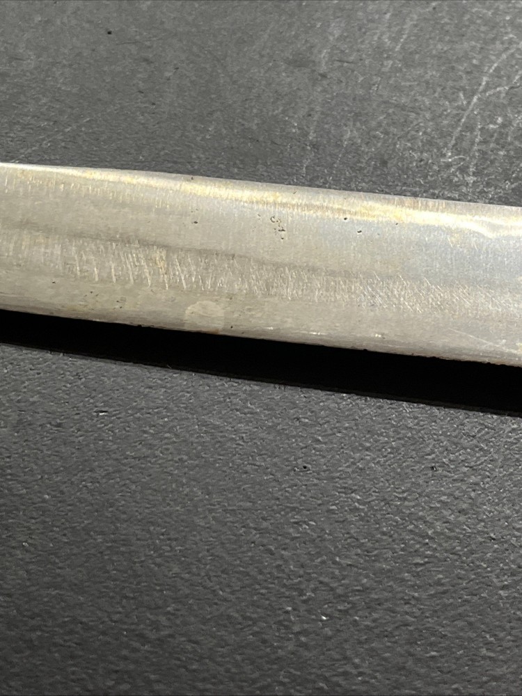 Old Primitive Forged Hand Made Knife 9” Blade