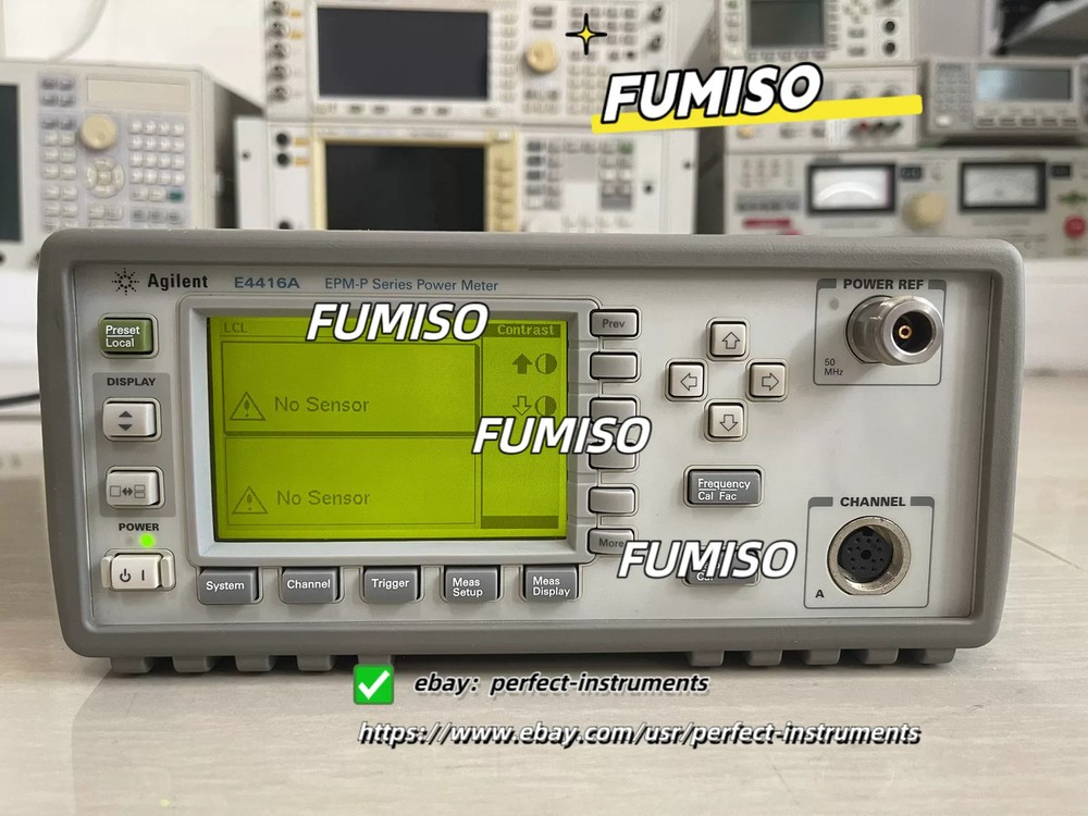 Keysight Agilent E4416A Single Channel Power Meter Mainframe Without Probe#per
