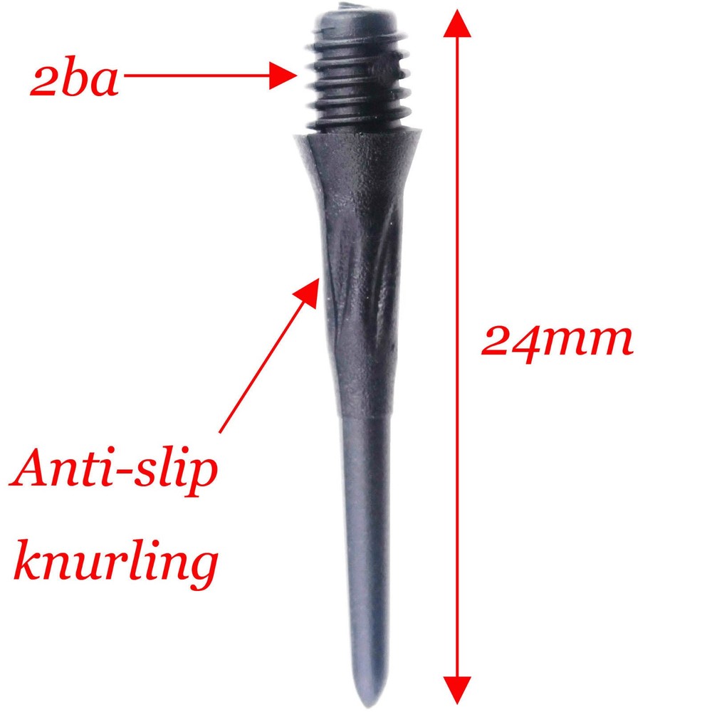 12Pcs Soft Tip Darts 14g For Electronic Dartboard With 36 Extra Tips Games A
