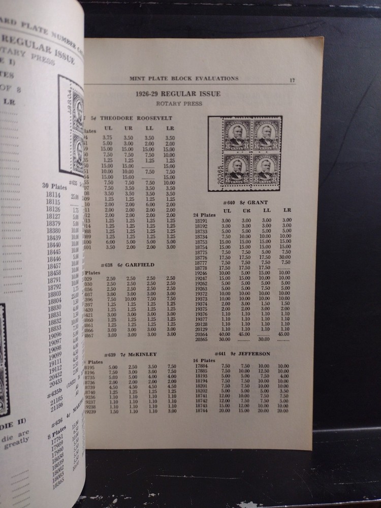 Durland 1960 Standard Plate Number Catalog Very Good Condition