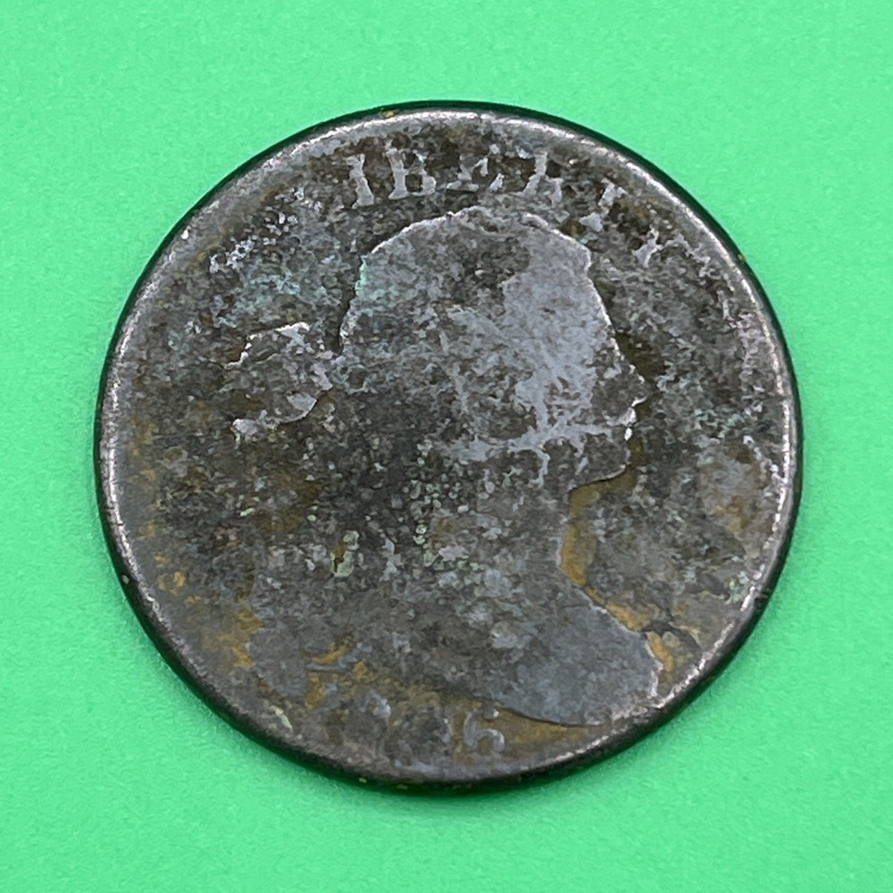 1806 Draped Bust Large Cent Low Mintage Key Date!