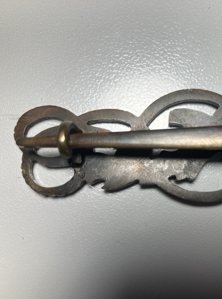 A Original World War II German Navy Small Craft Clasp by CE JUNCKER