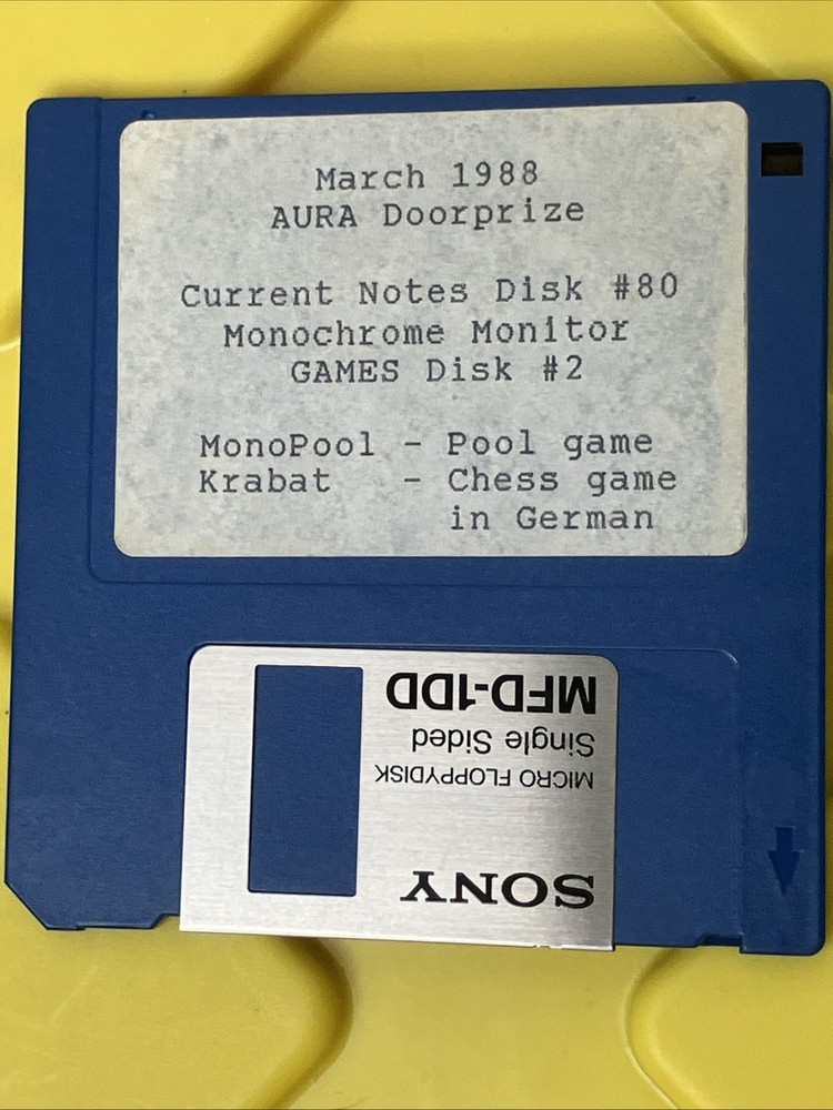 Atari ST Current Notes Library 18 3.5” Disks Lot from Current Notes Magazine