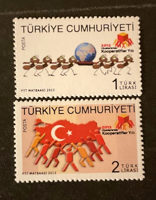 Stamps Turkey Scott #3315-6 never hinged
