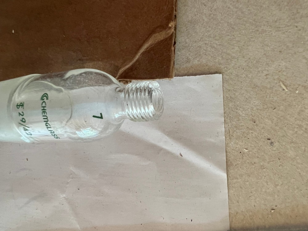 adapter, #7 Ace-Thred top, 29/42 inner bottom,