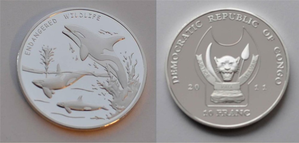 Orca 2011 Congo CuNi Ag plt