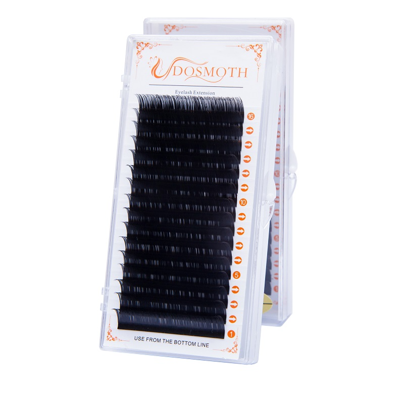 Faux mink eyelashes individual Cilia soft extension false single eyelash C D