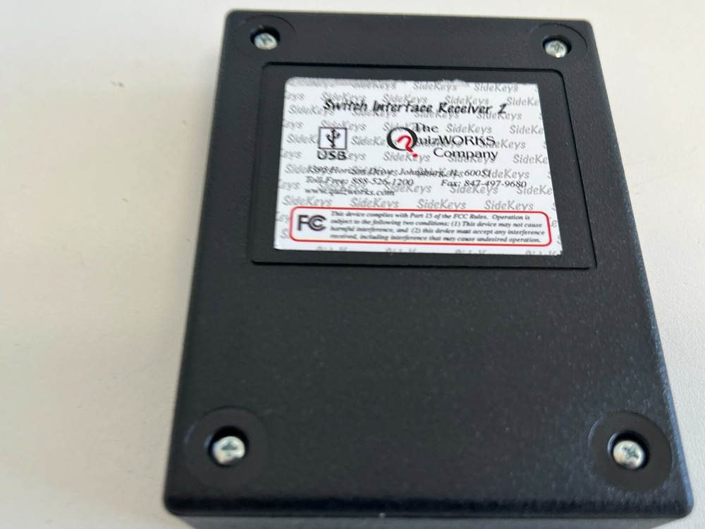 PP27: QuizWorks Wireless Switch Interface AA10 Transmitter and Reciever