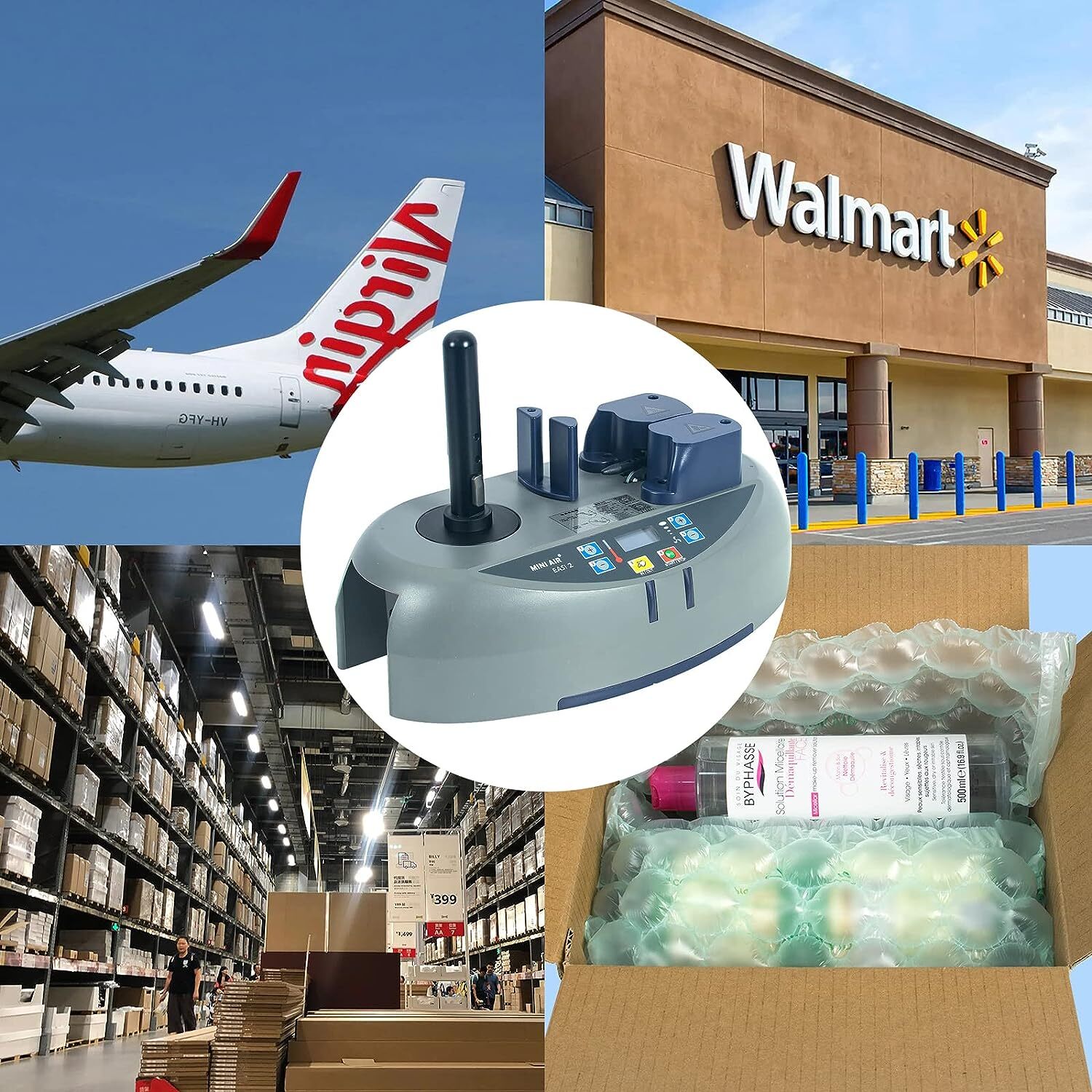 MINI AIR EASI Air Cushion Machine EA2 Air Pillow or Bubble Packaging 2nd Gen