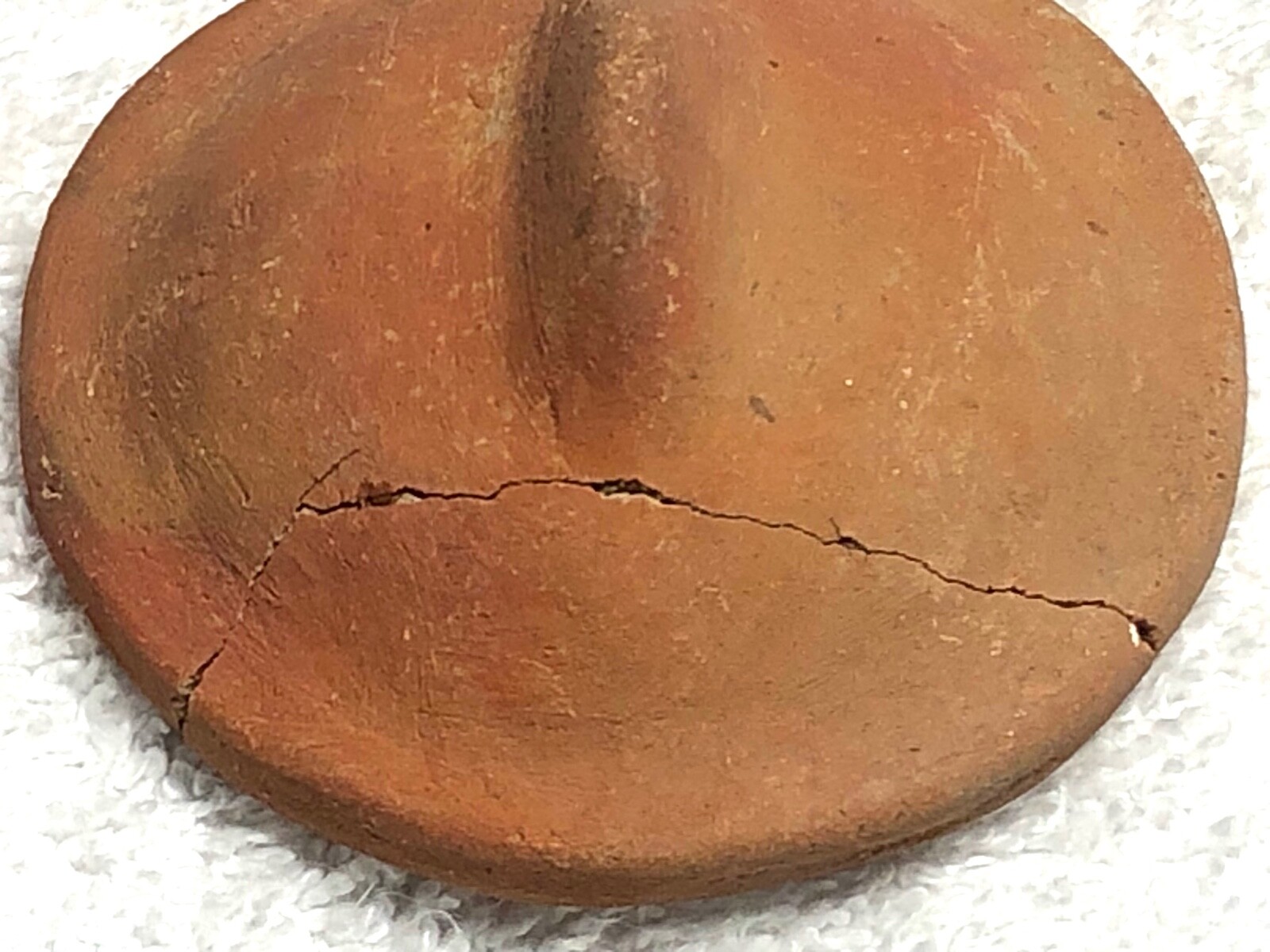 Negrito Novelty Pottery Indigenous Philippines Red Terra Cotta Bowl Pot Wicker H