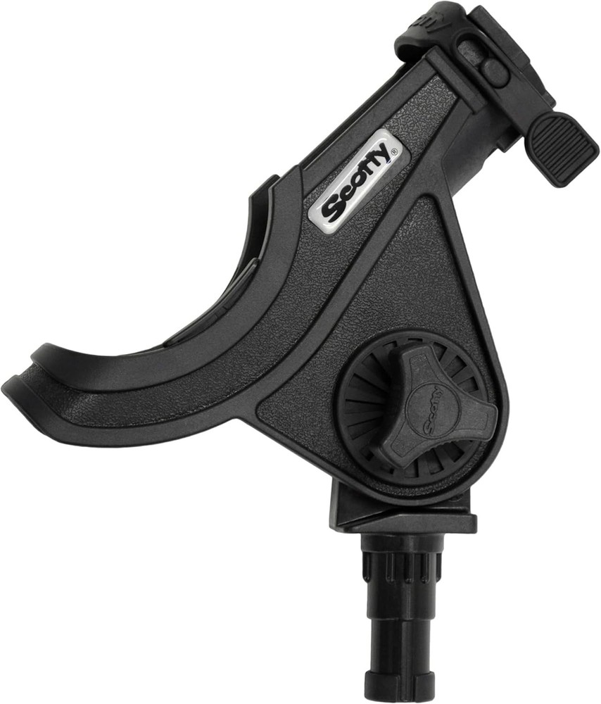 Baitcaster/Spinning Rod Holder without Mount, Black