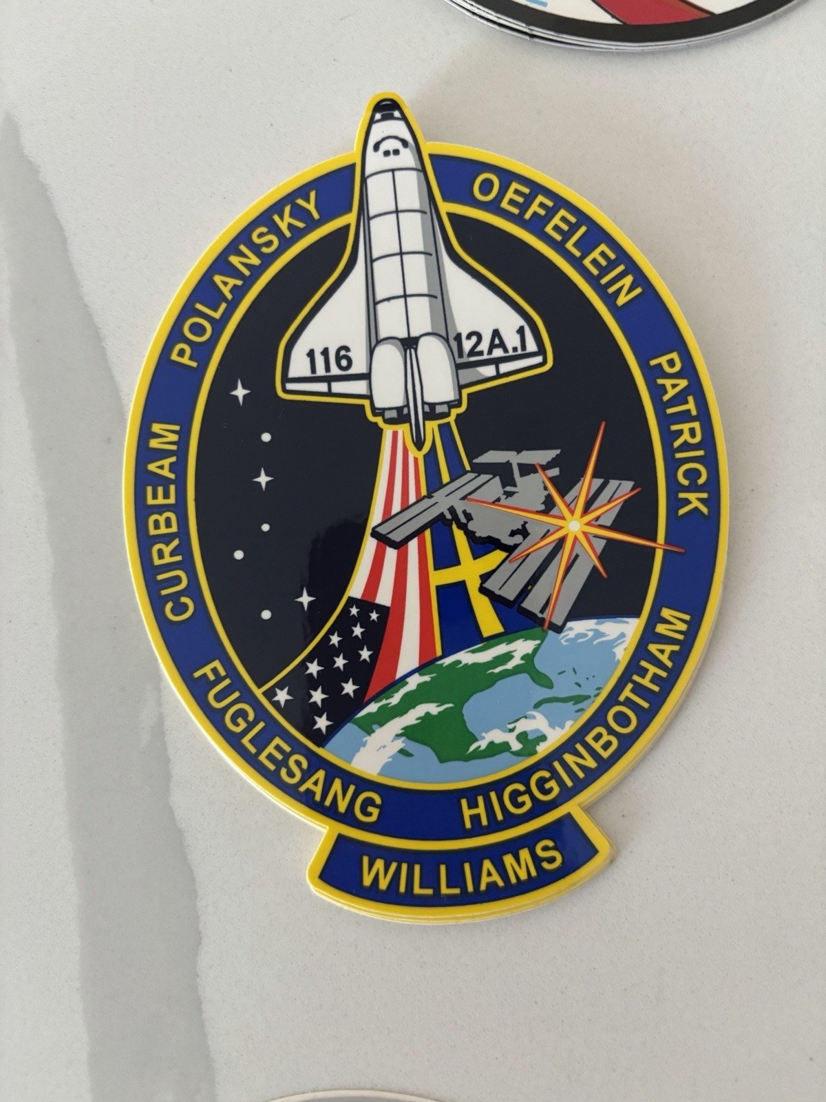 NASA And Other Space Shuttle Mission Patch Stickers