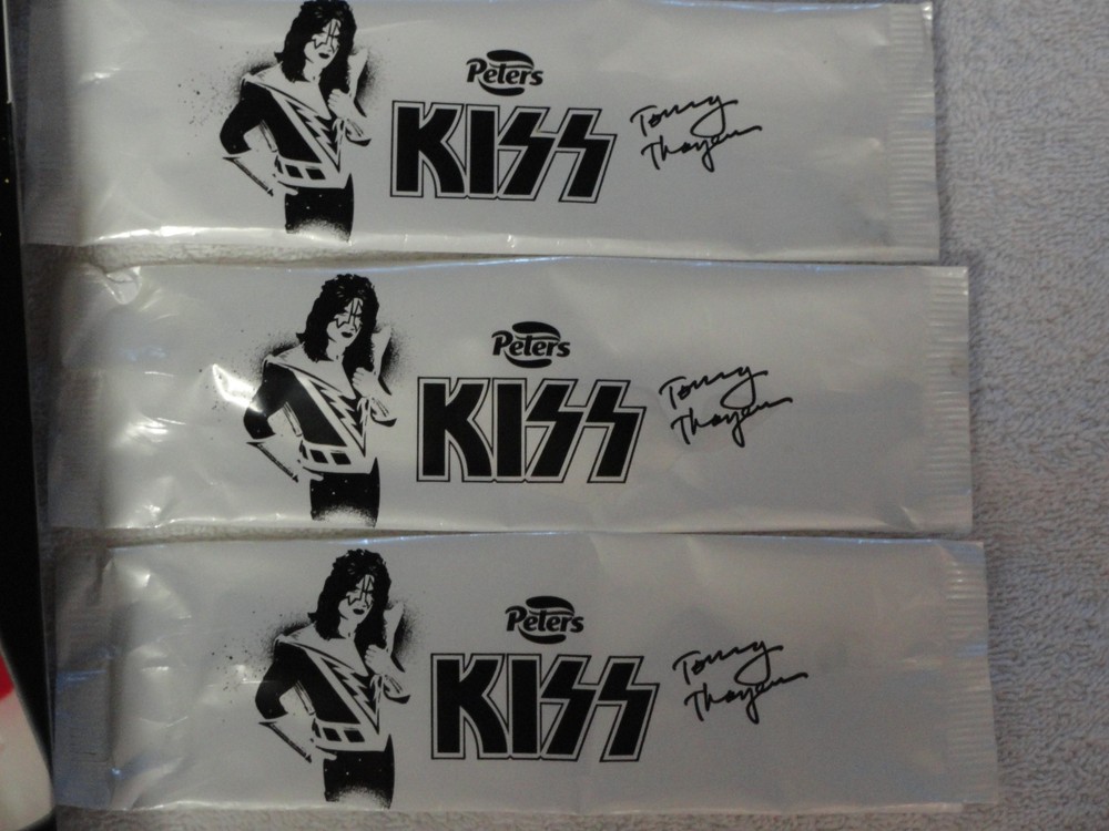 KISS Thunderbolt 40th Anniversary Ice Cream Box & Wrapper LE Australian release