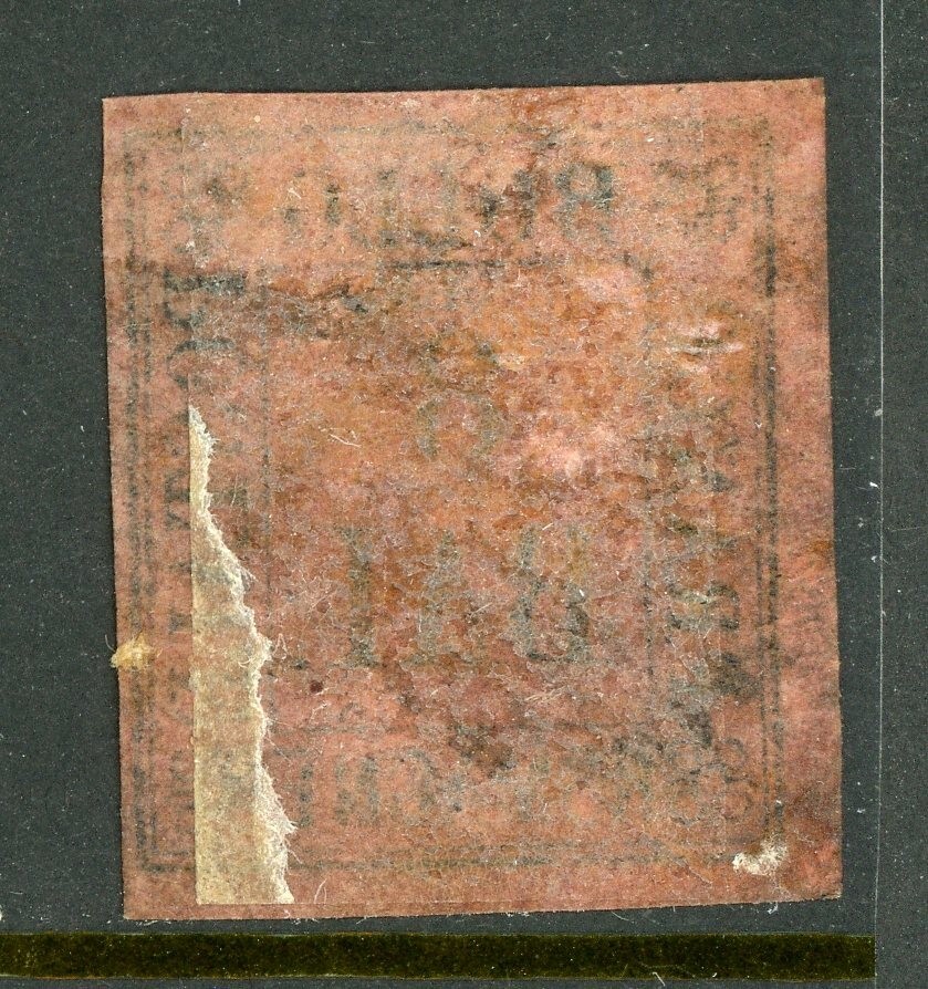 Italy 1860 Romagna 8¢ Rose Scott #8 VFU T743 ⭐⭐⭐⭐